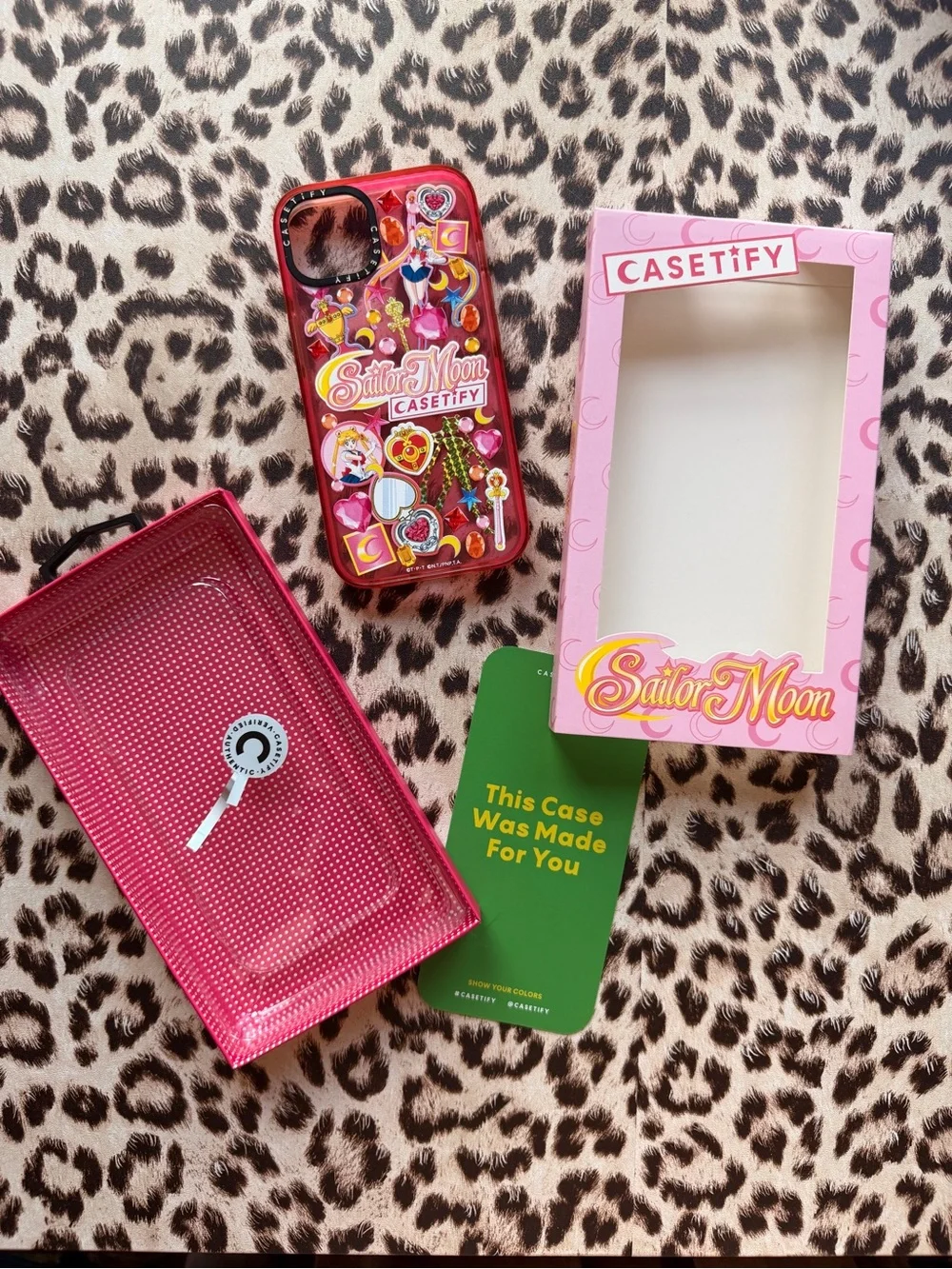 CASETiFY x Sailor Moon Pink Stickermania iPhone Case - iPhone 13, 14, 16e, 17e
